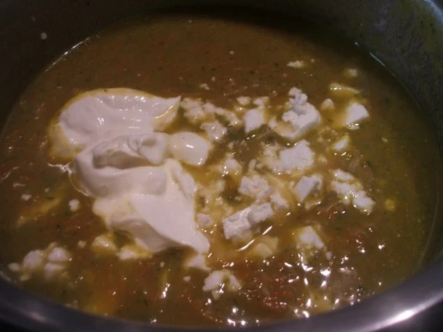 Suppen: Zucchinisuppe mit Karotten und Zwiebelcroutons - Rezept - Bild Nr. 7