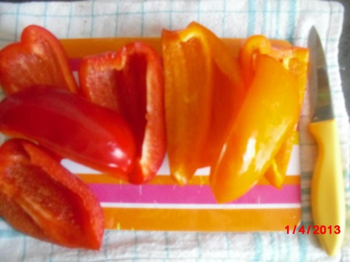 Paprika-Mango-Salat - Rezept - Bild Nr. 3