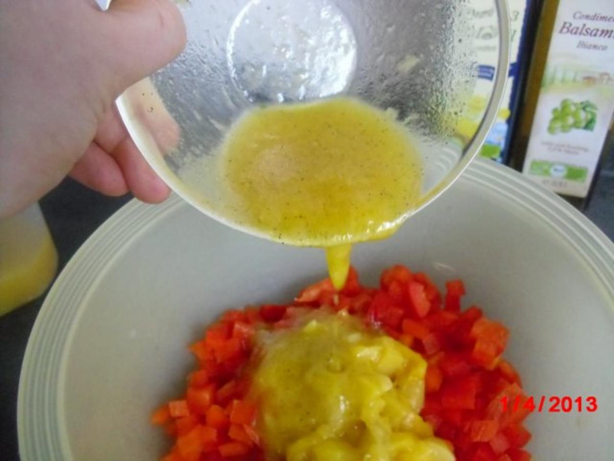 Paprika-Mango-Salat - Rezept - Bild Nr. 5