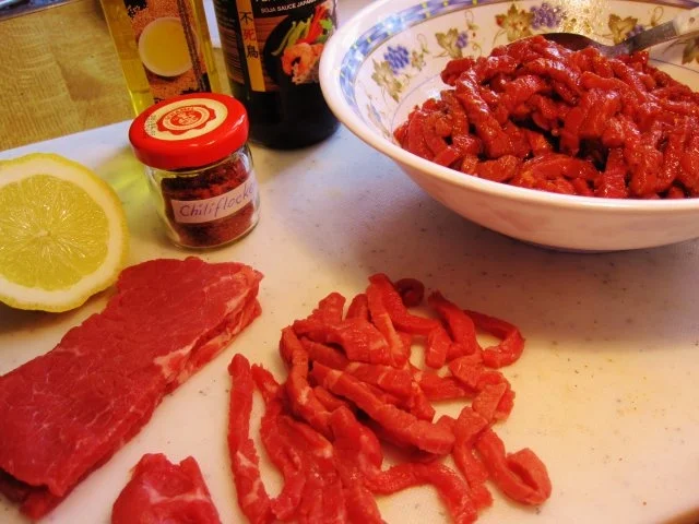 Minutensteaks vom Rind ... - Rezept - Bild Nr. 3