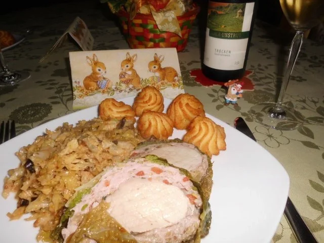 Schweinefilet im Wirsingmantel>> - Rezept