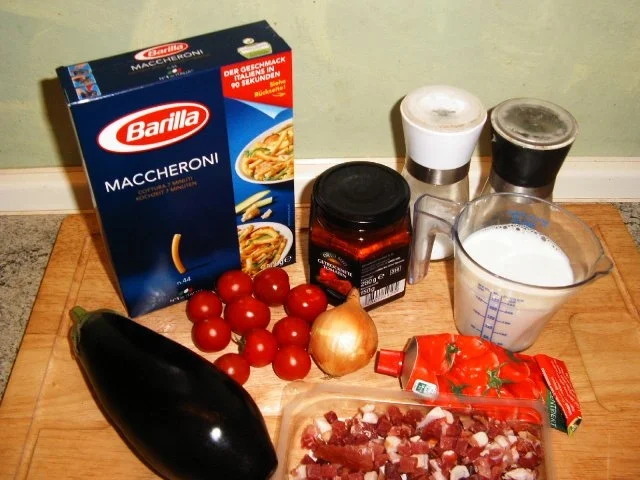 Aubergine-Maccheroni - Rezept - Bild Nr. 2