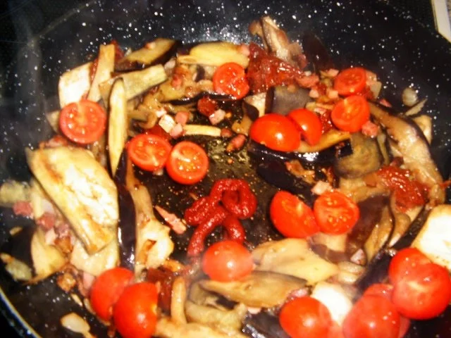 Aubergine-Maccheroni - Rezept - Bild Nr. 5