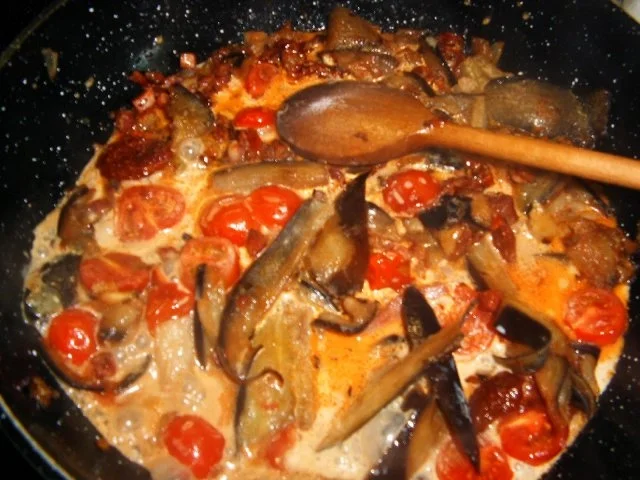 Aubergine-Maccheroni - Rezept - Bild Nr. 6