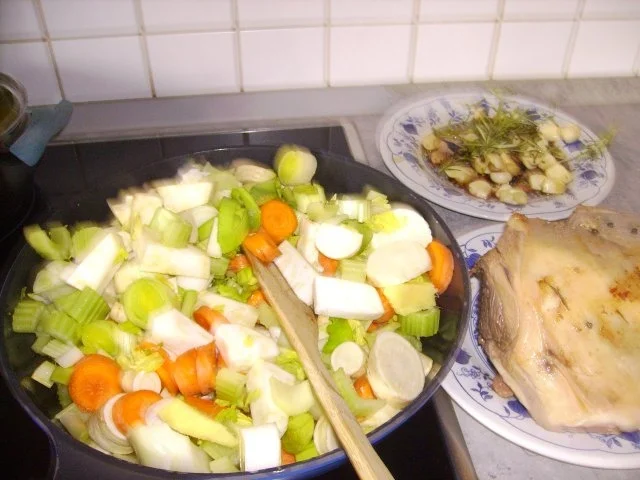 Lammkeule rosa gebraten - Rezept - Bild Nr. 6