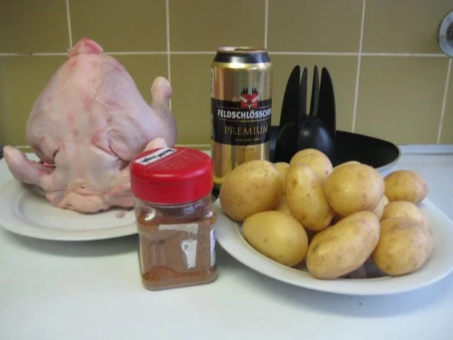 Rezept: Brathähnchen mit Bier Bild Nr. 4 Brathähnchen mit Bier - Rezept - Bild Nr. 4