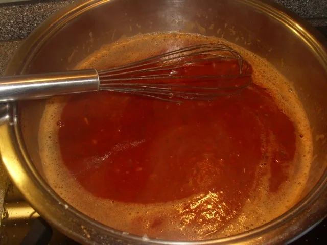 Rezept: Eier in Tomaten-Kapern Soße Bild Nr. 3 Eier in Tomaten-Kapern Soße - Rezept - Bild Nr. 3