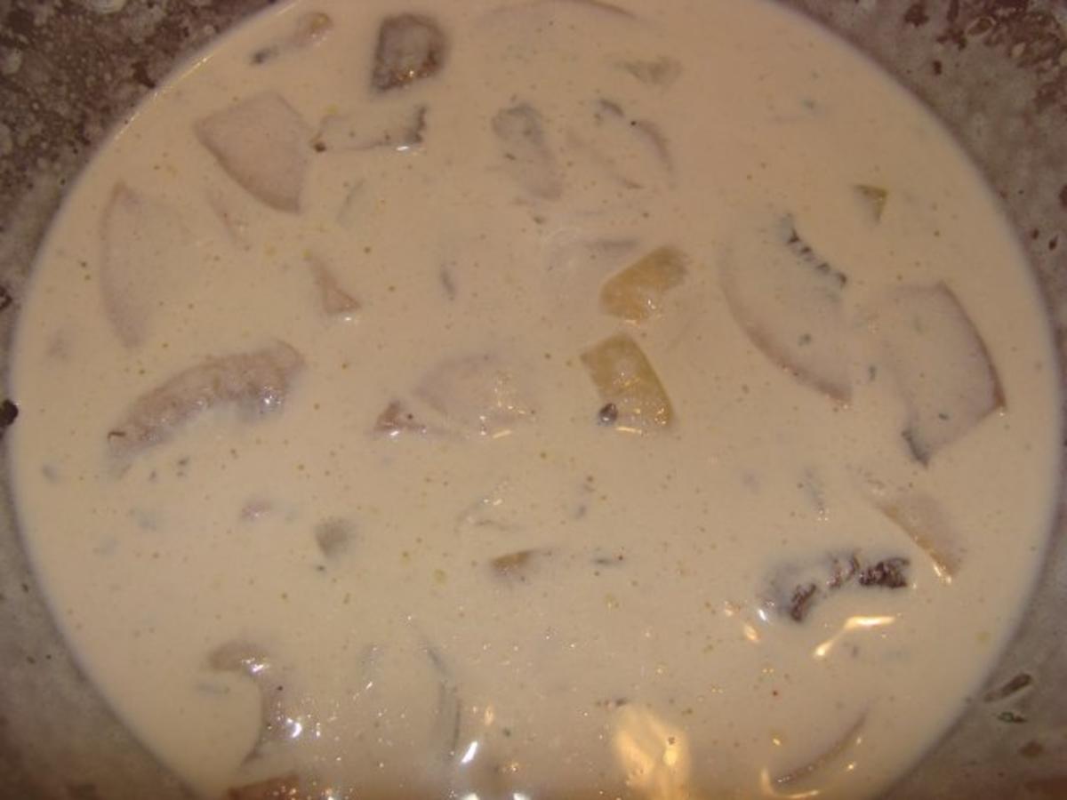 Bilder für Champignon-Sahne-Sauce - Rezept