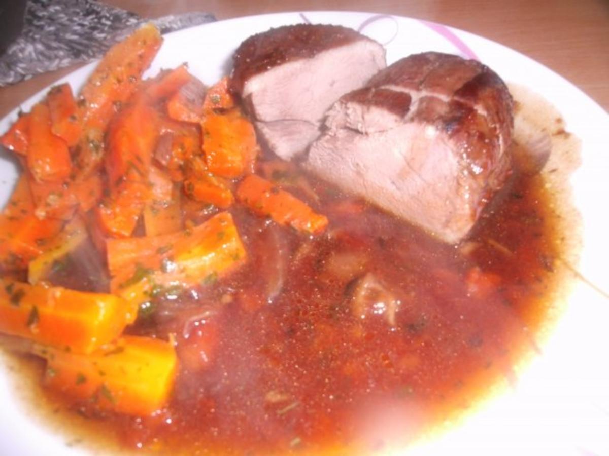 Entenbrustfilet mit glasierten Möhren - Rezept - Bild Nr. 9