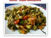 Vegetarisch: Tempeh-Gemüse-Pfanne - Rezept