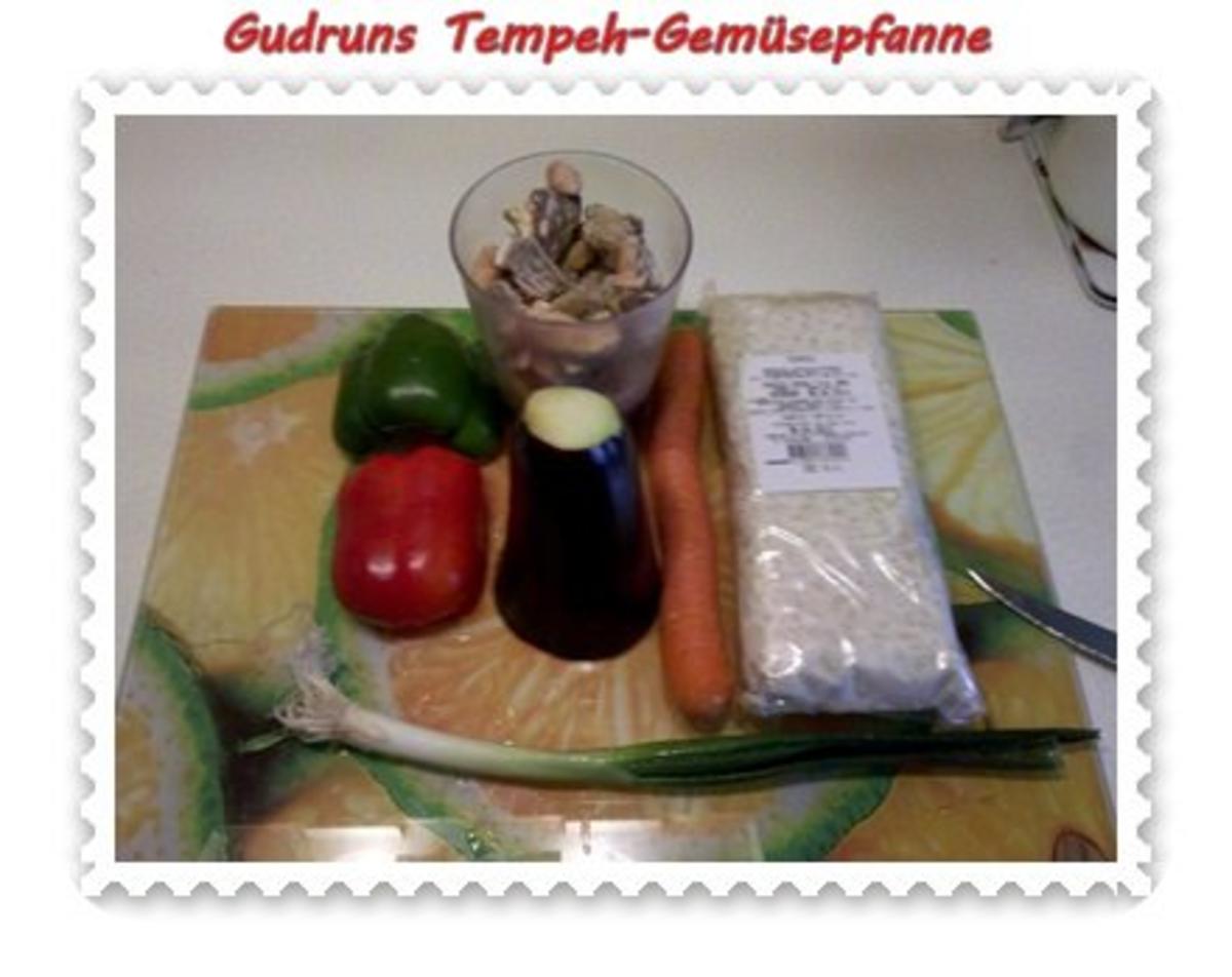 Vegetarisch: Tempeh-Gemüse-Pfanne - Rezept - Bild Nr. 2