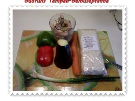 Vegetarisch: Tempeh-Gemüse-Pfanne - Rezept - Bild Nr. 2