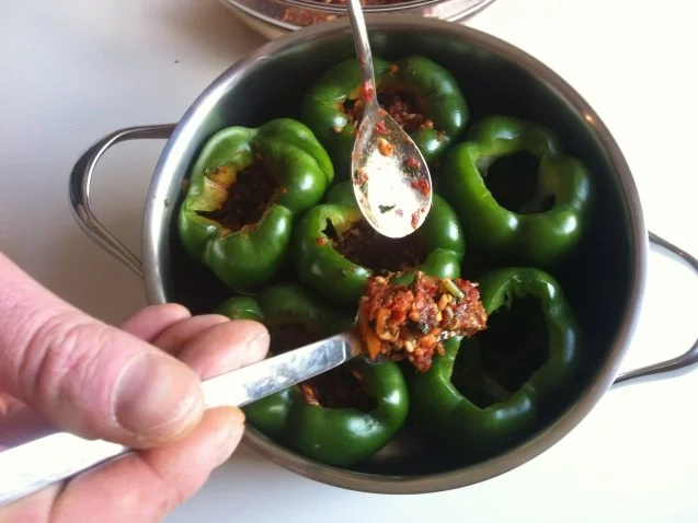 Gefüllte Paprika von Sevkoc nach türkischer Art - Rezept - Bild Nr. 9