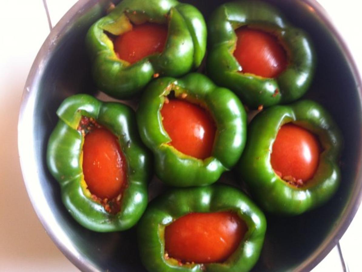 Gefüllte Paprika von Sevkoc nach türkischer Art - Rezept