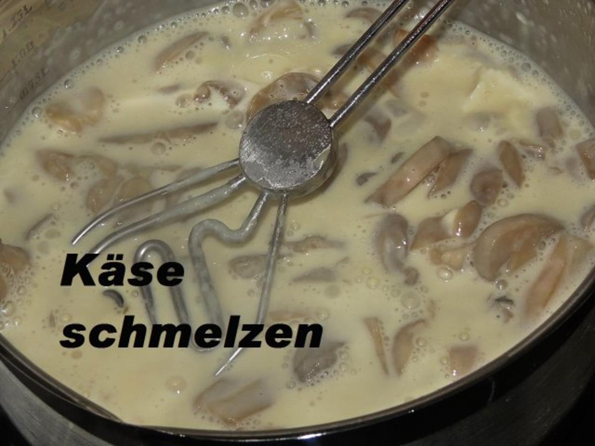 Sisserl's ~ *Putenschnitzel mit Champignon ~ Käse ~ Soße* - Rezept - Bild Nr. 4