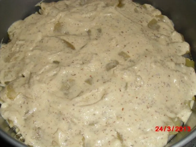 Apfelkuchen mit Mandelstiften, - Rezept - Bild Nr. 6