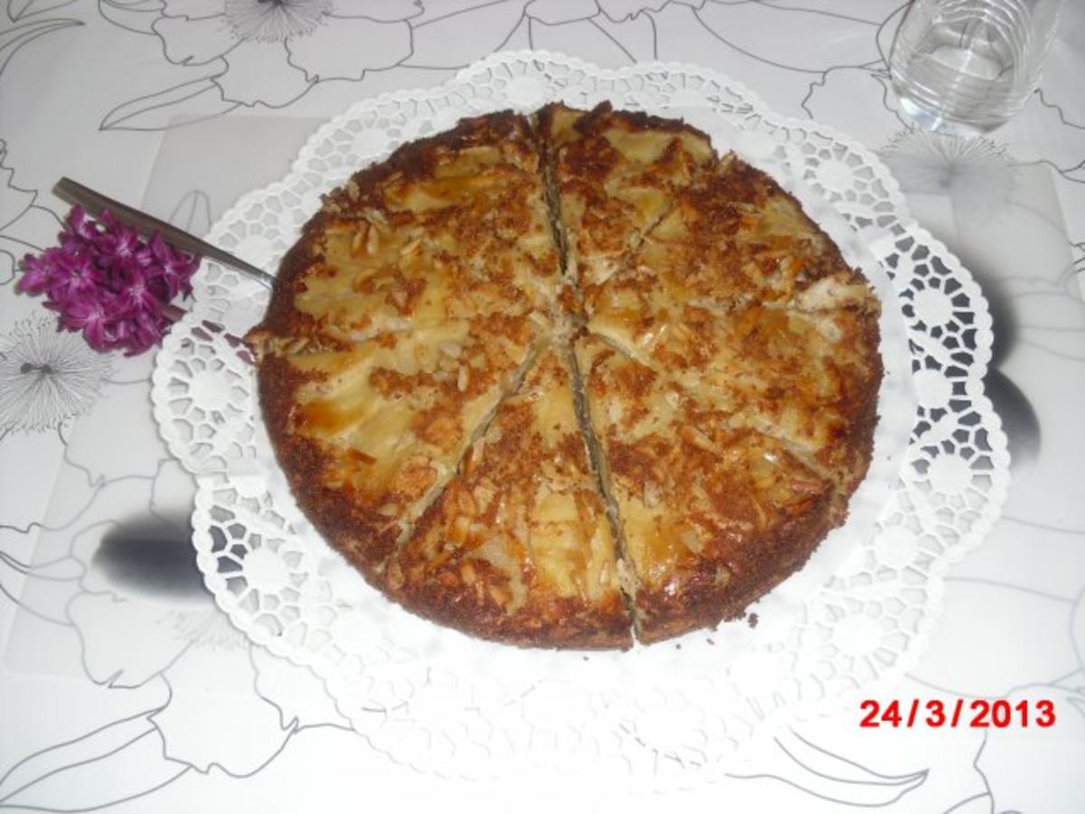 Apfelkuchen mit Mandelstiften, - Rezept - Bild Nr. 9