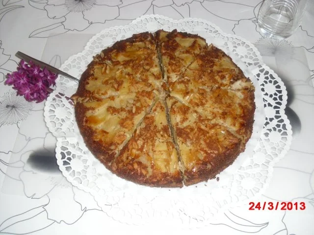 Apfelkuchen mit Mandelstiften, - Rezept - Bild Nr. 9