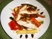 Hähnchenbrust im Sesammantel - Rezept