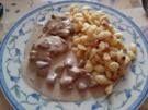 Lendchen mit gebratenen Pilzen und Chilli - Rezept