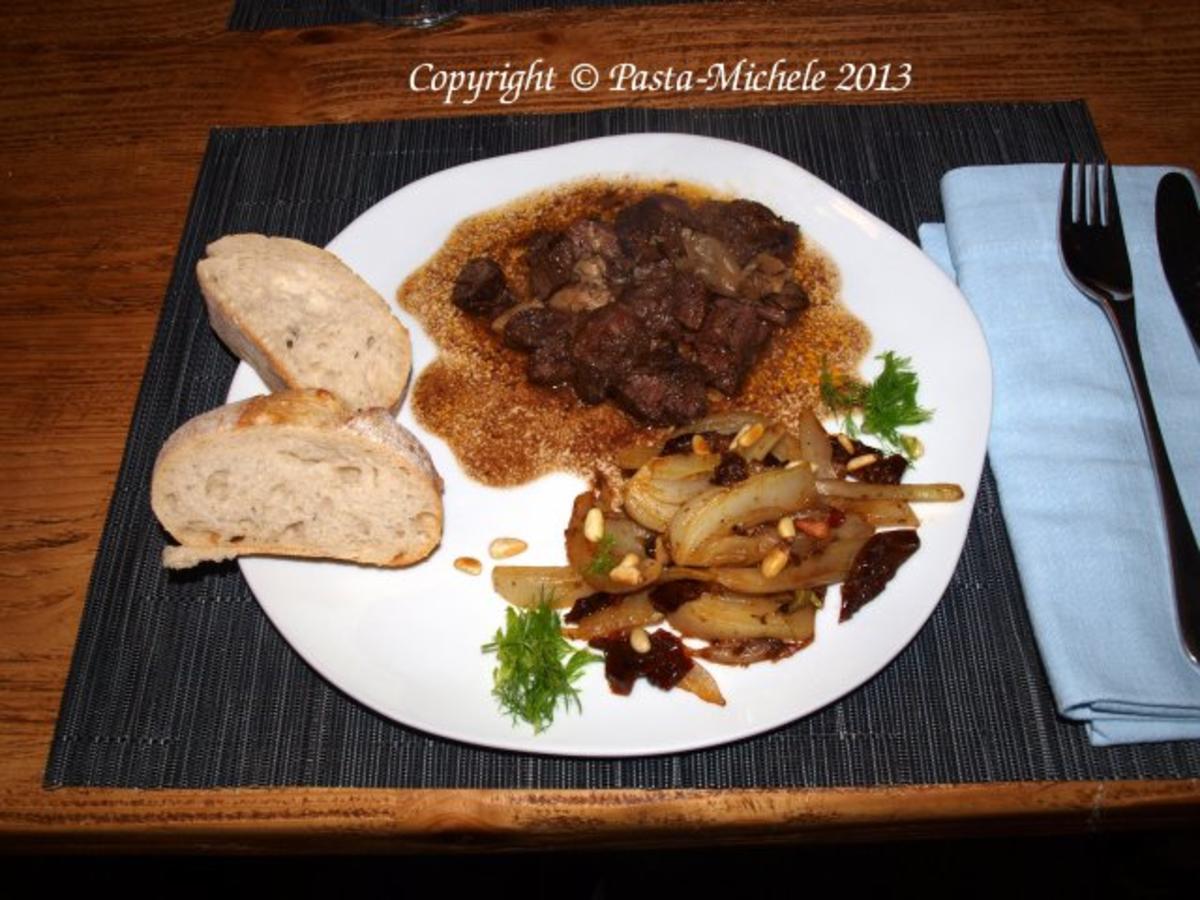 Spezzatino di manzo al pepe (Rindsragout mit Pfeffer) - Rezept Von
Einsendungen pasta-michele