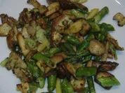 Steinpilz-Spargel-Geröstl - Rezept