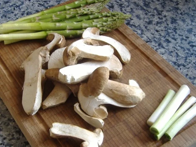 Steinpilz-Spargel-Geröstl - Rezept - Bild Nr. 2