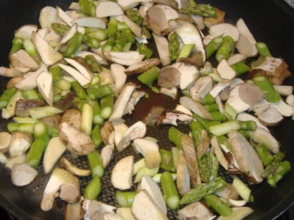 Steinpilz-Spargel-Geröstl - Rezept - Bild Nr. 3