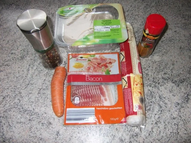 Rezept: Gerollter Leberkäse Dieter´s Art Bild Nr. 2 Gerollter Leberkäse Dieter´s Art - Rezept - Bild Nr. 2