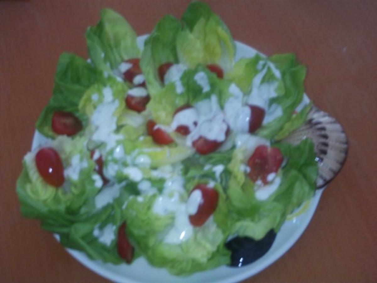 Bilder für Kopfsalat in Dilljoghurt Rezept