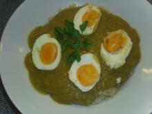 Curry-Eier auf Reis - Rezept