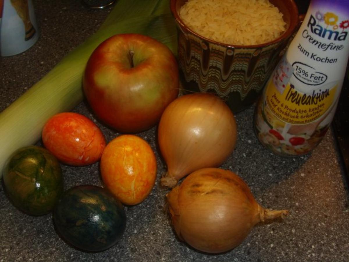 Curry-Eier auf Reis - Rezept - Bild Nr. 2