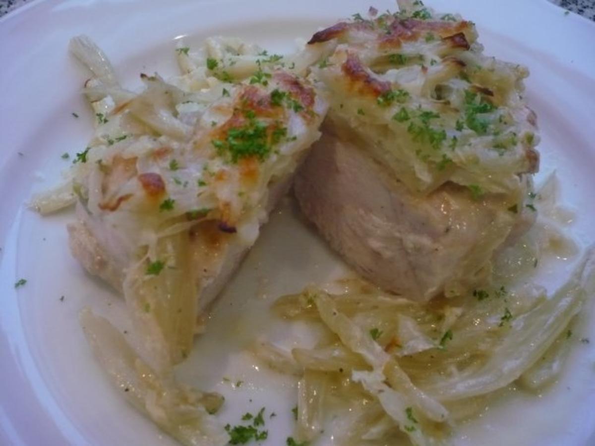 Hühnerbrüste mit Fenchel gratiniert (histaminarm) - Rezept By cooky5863