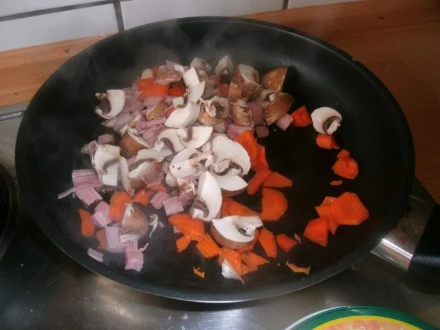 Tortellini mit Schinken  Pilzsauce - Rezept - Bild Nr. 7