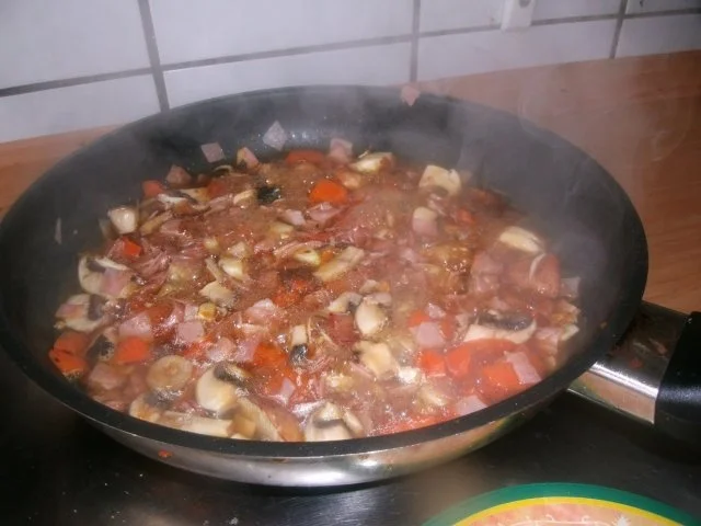 Tortellini mit Schinken  Pilzsauce - Rezept - Bild Nr. 8