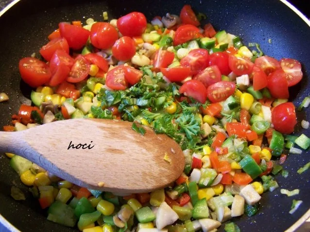 Rezept: Gefüllte runde Cougette Bild Nr. 11 Gefüllte runde Cougette - Rezept - Bild Nr. 11