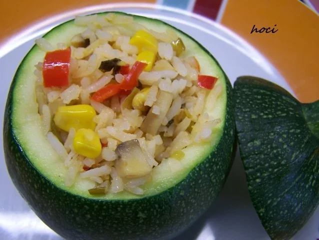 Rezept: Gefüllte runde Cougette Bild Nr. 24 Gefüllte runde Cougette - Rezept - Bild Nr. 24