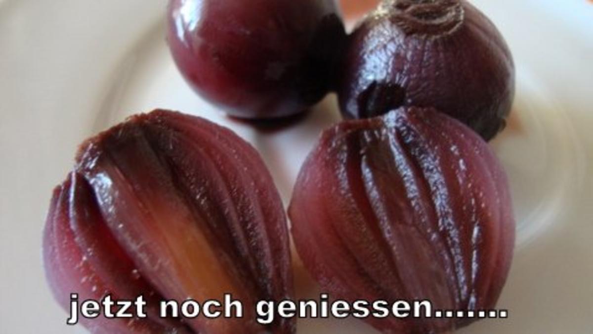 Bilder für Rotwein-Zwiebelchen - Rezept