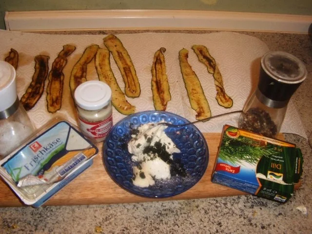 Rezept: Zucchini-Lachs-Röllchen Bild Nr. 6 Zucchini-Lachs-Röllchen - Rezept - Bild Nr. 6