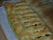 Blätterteigtaschen mit Spinatfüllung - Rezept