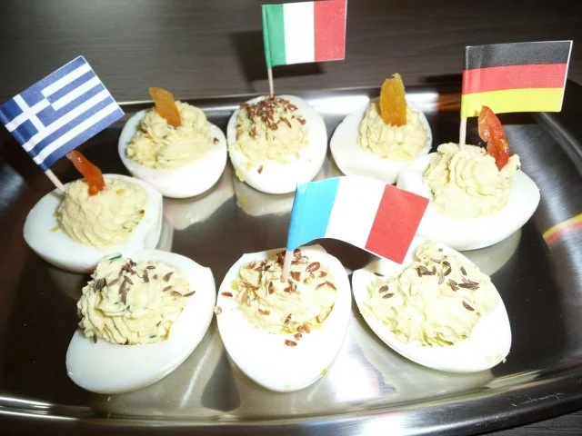 Rezept: Gefüllte Eier mit Currynote Gefüllte Eier mit Currynote - Rezept