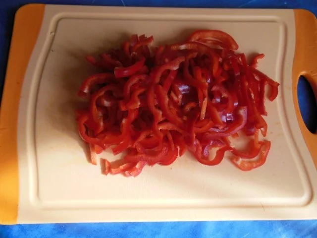 Rezept: Vegetarisch: Nudel-Gemüsepfanne Bild Nr. 4 Vegetarisch: Nudel-Gemüsepfanne - Rezept - Bild Nr. 4