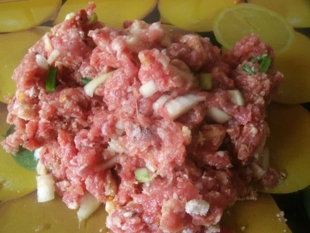 Bouletten  mit Mischgemüse und Kartoffelpürree - Rezept - Bild Nr. 4