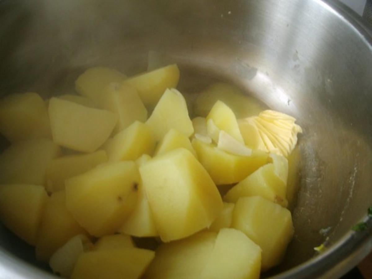 Bouletten  mit Mischgemüse und Kartoffelpürree - Rezept - Bild Nr. 5