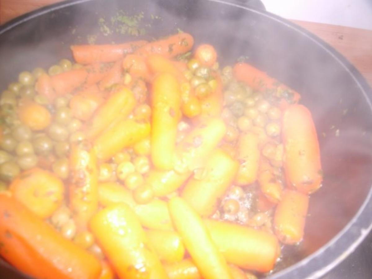 Bouletten  mit Mischgemüse und Kartoffelpürree - Rezept - Bild Nr. 7