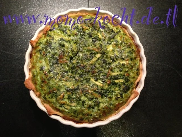 Rezept: grüne Gemüse-Quiche grüne Gemüse-Quiche - Rezept