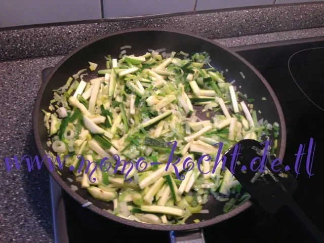 Rezept: grüne Gemüse-Quiche Bild Nr. 3 grüne Gemüse-Quiche - Rezept - Bild Nr. 3