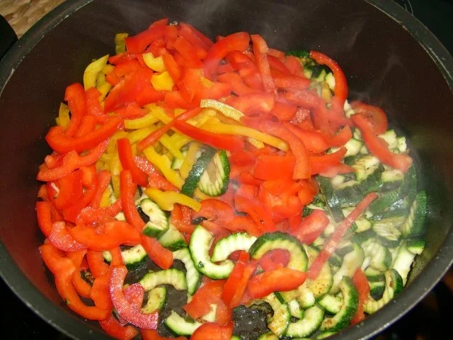 Bunte Gemüsepfanne - Rezept - Bild Nr. 6