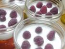 Zitronen-Sektcreme mit Himbeeren - Rezept