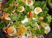 WINTERSALAT kunterbunt mit Gorgonzola - Rezept